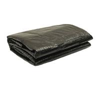 vidaXL Couverture de Piscine Bâche de Piscine Housse de Protection de Piscine Imperméable Extérieur Rond Durable Robuste Noir 417 cm PE