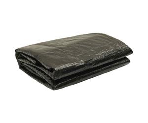 vidaXL Couverture de Piscine Noir 417 cm PE