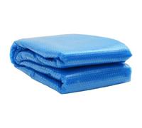 vidaXL Couverture de Piscine Rectangulaire Bâche Solaire de Protection Couverture de Piscine Hors Sol Extérieur Jardin 500x300 cm PE Bleu
