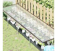 vidaXL Couverture de plantes avec œillets 1x4 m Polyéthylène