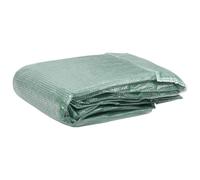 Couverture de remplacement de serre - vidaXL - 300x300x200 cm - Vert - 4 fenêtres - 1 porte