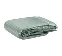 vidaXL Couverture de Remplacement de Serre Housse de Rechange de Serre Filet d'Ombrage Tissu pour Maison de Plantes (36 m²) 300x1200x200 cm Vert