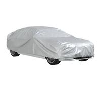 vidaXL Couverture de voiture pour limousine Courroie à boucle pleine Argent L PEVA