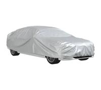 vidaXL Couverture de voiture pour limousine Courroie à boucle pleine Argent M PEVA