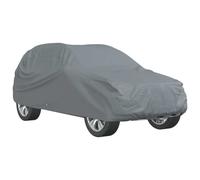 vidaXL Housse de Voiture SUV complète Gris M Tissu Non tissé, bâche de Voiture, Housse de Voiture antigel, Housse de Voiture complète