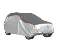 vidaXL Couverture de voiture pour SUV Protection totale contre la grêle M Gris & argenté