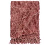 vidaXL Couverture en coton 220 x 250 cm Bordeaux133757 Rouge G