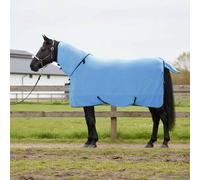 Vidaxl Couverture Équine Aqua Complet Polyester
