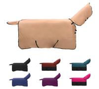 Vidaxl Couverture Équine Cappuccino 145 Cm Polyester