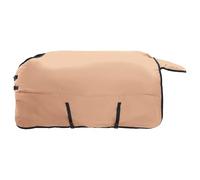 vidaXL Couverture Équine Cappuccino 75 cm Polyester, Couverture équestre Moderne, protège Cheval d'hiver, imperméable, Lavable en Machine, équipement Chaud pour Animaux