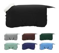 Vidaxl Couverture Équine Noir 135 Cm Fleece Polaire
