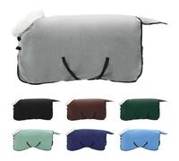 Vidaxl Couverture Équine Vert Foncé Complet 115 Cm Fleece Polaire