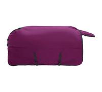 vidaXL Couverture équine vert foncé et noir 155 cm polyester