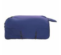 vidaXL Couverture équine moderne pour cheval 155 cm Polyester imperméable lavable Vert foncé/Noir