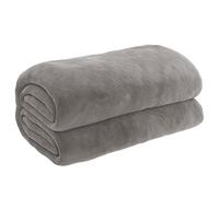 vidaXL Couverture lestée apaisante avec housse 135x200 cm 10 kg Gris – Tissu
