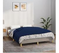 vidaXL Couverture lestée Bleu 120x180 cm 5 kg Tissu 350734