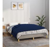 Couverture lestée Gris 140x200 cm 6 kg Tissu couverture vidaXL