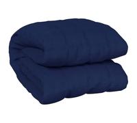 vidaXL Couverture lestée Bleu 220x240 cm 11 kg Tissu
