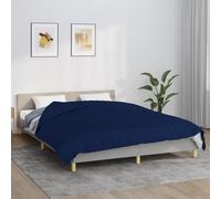 Vidaxl Couverture Lestée Bleu 220x240 Cm 15 Kg Tissu