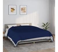 Couverture Lestée Literie Couette Housse Lit Adulte Chambre Maison Tissu vidaXL