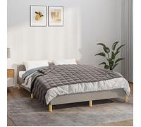 vidaXL Couverture lestée Gris 120x180 cm 9 kg Tissu 350771