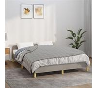 Couverture Lestée Literie Couette Housse Lit Adulte Chambre Maison Tissu vidaXL