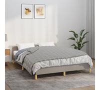 Vidaxl Couverture Lestée Gris 150x200 Cm 7 Kg Tissu