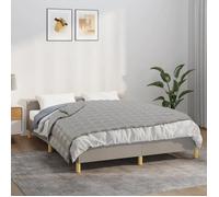 vidaXL Couverture lestée Gris 152x203 cm 7 kg Tissu
