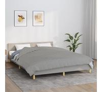 Couverture lestée Gris 140x200 cm 6 kg Tissu couverture vidaXL