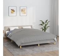 vidaXL Couverture lestée Gris 220x230 cm 11 kg Tissu, Couverture, Couverture Couette, Couverture apaisante, literie, Couverture lestée pour l'anxiété