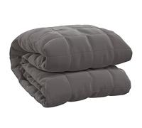 vidaXL Couverture lestée Gris 220x230 cm 11 kg Tissu, Couverture, Couverture Couette, Couverture apaisante, literie, Couverture lestée pour l'anxiété
