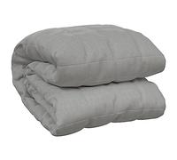 vidaXL Couverture lestée Gris 220x260 cm 11 kg Tissu, Couverture, Couverture Couette, Couverture apaisante, literie, Couverture lestée pour l'anxiété