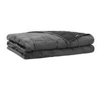 vidaXL Couverture Pondérée Anthracite 120 x 180 cm 5 kg