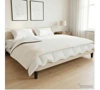 vidaXL Couverture Pondérée Blanc 122 x 183 cm 5 kg 100% Coton 205T 3442991