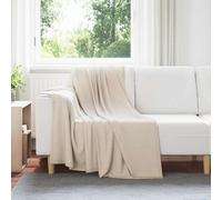 Vidaxl Couvertures À Jeter 24 Pcs Beige 170 X 130 Cm Toison