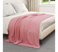 Vidaxl Couvertures À Jeter 24 Pcs Rose 200 X 150 Cm Toison