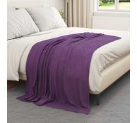 Vidaxl Couvertures À Jeter 24 Pcs Violet 170 X 130 Cm Toison