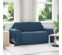 Vidaxl Couvertures À Jeter 6 Pcs Bleu Marine 280 X 210 Cm Toison