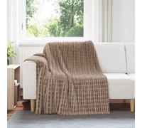 Vidaxl Couvertures À Jeter 6 Pcs Camel 200 X 150 Cm Toison