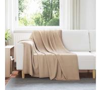 Vidaxl Couvertures À Jeter 6 Pcs Camel 200 X 150 Cm Toison