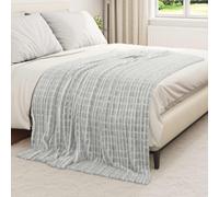 Vidaxl Couvertures À Jeter 6 Pcs Gris 200 X 150 Cm Toison