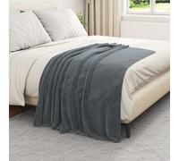 Vidaxl Couvertures À Jeter 6 Pcs Gris Foncé 130 X 150 Cm Toison