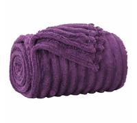 Vidaxl Couvertures À Jeter 6 Pcs Violet 200 X 150 Cm Toison
