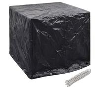 vidaXL Couvertures de réservoir d'eau 2 pcs. 8 oeillets 116x100x120 cm