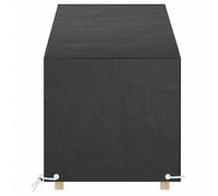 vidaXL Couvertures pour chaises longues 2 pcs. 12 oeillets 200x65x35/60 cm