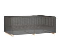 vidaXL Couvertures pour meubles de jardin 2 pcs. 12 oeillets 213x132x75 cm Rectangulaire