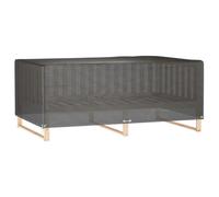 vidaXL Couvertures pour meubles de jardin 2 pcs. 12 oeillets 227x152x65 cm Rectangulaire