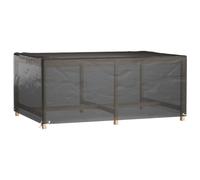 vidaXL Couvertures pour meubles de jardin 2 pcs. 8 oeillets 180x122x75 cm Rectangulaire