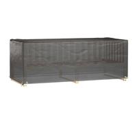 vidaXL Couvertures pour meubles de jardin 2 pcs. 8 oeillets 192x82x65 cm Rectangulaire
