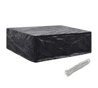 vidaXL Couvertures pour meubles de jardin 2 pcs. 8 oeillets 250x210x90 cm